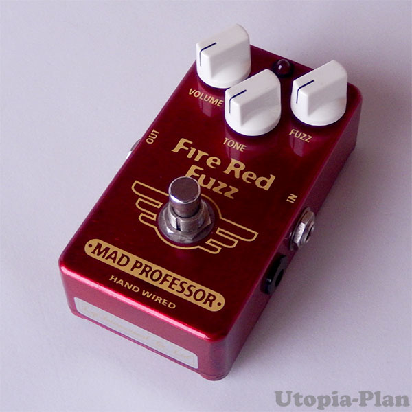 Amazon | Mad Professor マッドプロフェッサー エフェクター FACTORY Series ファズ Fire Red Fuzz  FAC 【国内正規品】 | ファズ | 楽器・音響機器